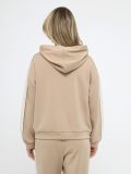 KA17554-08 Комплект (толстовка+брюки) женский бежевый+50% полиэстер, 44% район (вискоза), 6% спандек