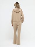 KA17554-08 Комплект (толстовка+брюки) женский бежевый+50% полиэстер, 44% район (вискоза), 6% спандек
