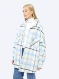 EF200-09 Куртка женский молочный+60% полиакрилонитрил, 20% полиэстер, 20% хлопок