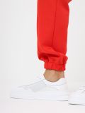 KA17579-24 Комплект (свитшот+брюки) женский коралловый+50% полиэстер,44% район (вискоза),6% спандекс