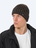 MT0023-04 Шапка мужской коричневый+55% акрил, 35% вискоза,10% шерсть