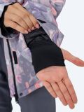 SE23001-14 Костюм детский (куртка+комбинезон) для девочек розовый+100% полиэстер