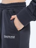 EF8526-25 Комплект (рубашка+брюки) женский графитовый+70% хлопок, 30% полиэстер
