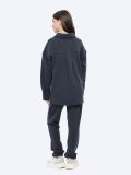 EF8526-25 Комплект (рубашка+брюки) женский графитовый+70% хлопок, 30% полиэстер