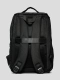 H0498-07 Рюкзак мужской серый+текстиль