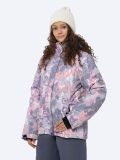SE23001-14 Костюм детский (куртка+комбинезон) для девочек розовый+100% полиэстер
