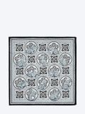 SSV115-07 Платок женский серый+100% полиэстер