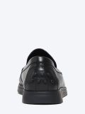 M1782292-1 Лоферы мужской черный+натуральная кожа