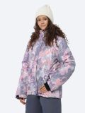 SE23001-14 Костюм детский (куртка+комбинезон) для девочек розовый+100% полиэстер